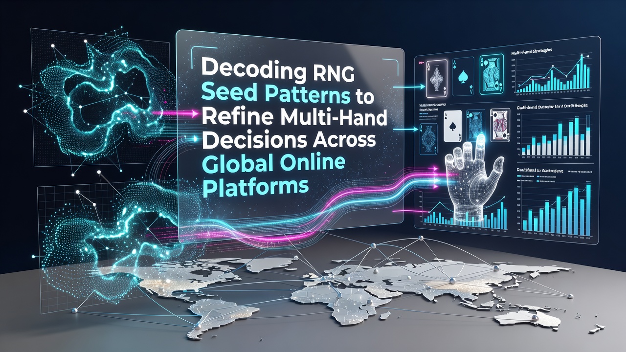 RNG seed analysis interface showing multi-hand blackjack patterns on global online casino platforms